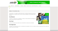 Desktop Screenshot of amelotholdings.com